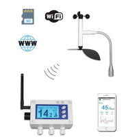 Kablosuz R�zgar H�z ve Y�n Sens�r�